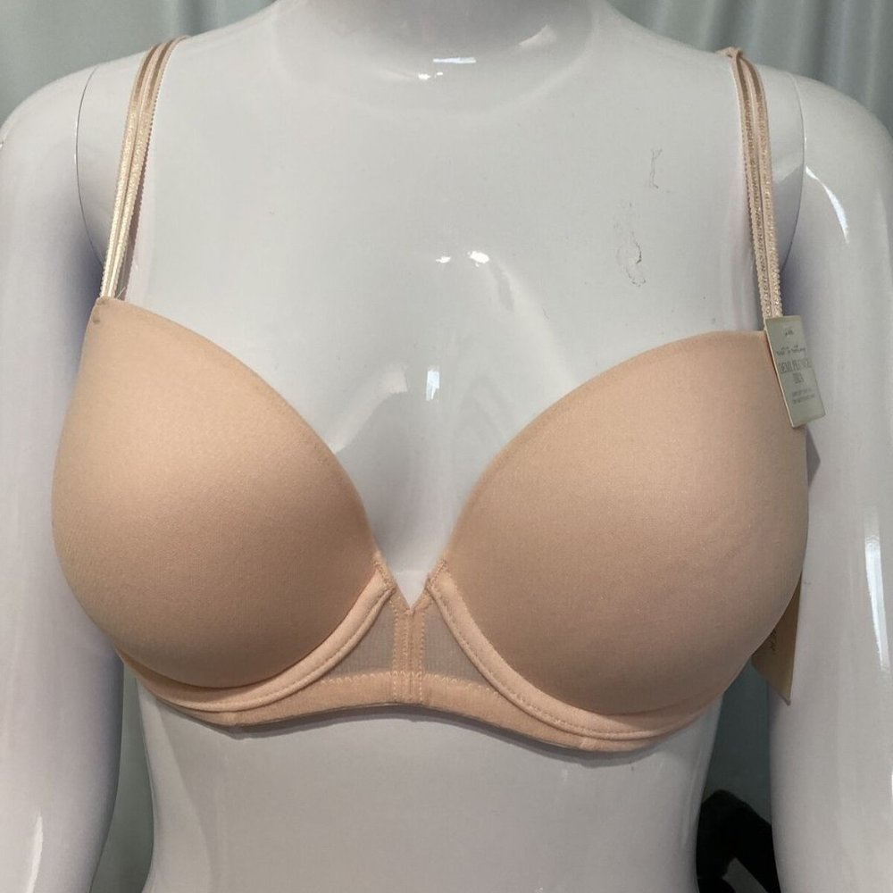 ONGOSSAMER PINK DEMI PLUNGE BRA NEW